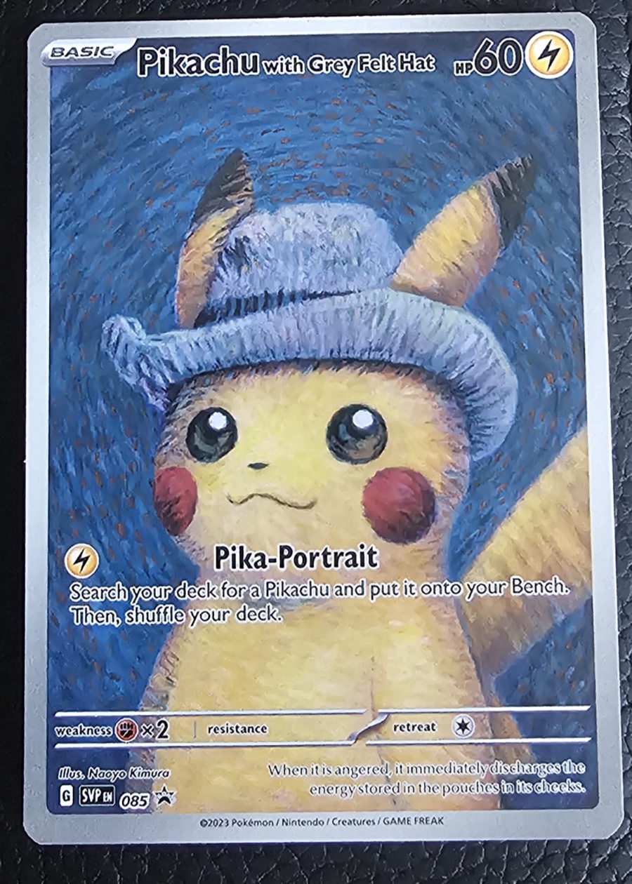 Carte Pokémon Pikachu Van Gogh 085
